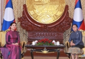 Phụ nữ Việt - Lào hợp tác chặt chẽ, sát cánh bên nhau viết tiếp trang sử mới