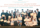Bế mạc Workshop diễn xuất “Ươm mầm tài năng” 