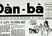 Tờ báo 'Đàn bà': Tinh thần tân tiến vì thế hệ phụ nữ mới