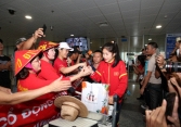 Đội tuyển Nữ Việt Nam rạng ngời trong ngày về nước sau World Cup 2023