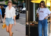 10 bộ trang phục denim sành điệu, dễ áp dụng của sao Hollywood
