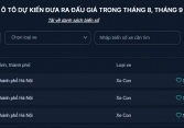 Hàng loạt biển tứ quý ở Hà Nội được chọn trước phiên đấu giá biển số đầu tiên