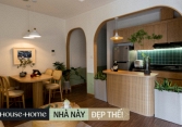 Sau 1 tháng sửa sang, đôi vợ chồng trẻ biến căn hộ 72m2 từ cơ bản trở nên xinh đẹp, chill như quán cà phê