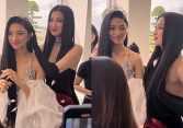 Á hậu Phương Nhi và Minh Kiên chung khung hình, đọ sắc qua camera thường kết quả thế nào?