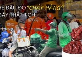 Tình hình các hàng chè đậu đỏ ngày Thất Tịch: giới trẻ thi nhau đặt hàng, đông nghịt người chờ mua