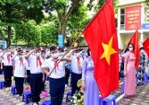 Miền Bắc nắng đẹp ngày khai giảng