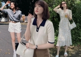Thời trang dạo phố đơn giản mà tươi xinh của Hải Tú