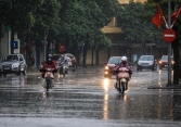 Bắc Bộ có mưa rào và dông, cục bộ có mưa to, nguy cơ xảy ra lũ quét