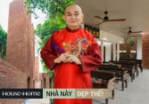 Cận cảnh biệt phủ của 'vua hài đất Bắc' Xuân Hinh: Xây toàn bộ bằng gạch đỏ, có sân vườn ao cá rộng thênh thang