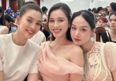 Khoảnh khắc 3 nàng Hoa hậu Việt Nam chung khung hình, nhan sắc ra sao?