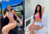 Ngắm loạt ảnh bikini cực cháy của con gái danh ca Thanh Hà: Body đồng hồ cát bốc lửa!