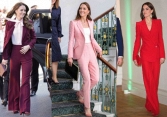 Vương phi Kate có phong cách diện bộ suit đẹp xuất sắc, ngắm là muốn học tập