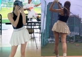 Thiều Bảo Trâm mặc váy siêu ngắn đi đánh golf, body thế nào mà khiến dân tình xôn xao?