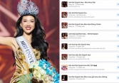 Chỉ sau 1 đêm đăng quang Miss Universe Vietnam, Bùi Quỳnh Hoa bị lập hàng chục nhóm anti vì nghi vấn mua giải