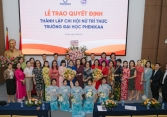 Ra mắt Chi hội Nữ trí thức trường Đại học Phenikaa: Phát huy tài năng, trí tuệ của nữ trí thức