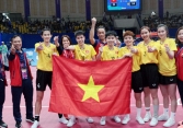 Đội tuyển cầu mây nữ mang về tấm huy chương vàng thứ 2 cho Việt Nam tại ASIAD 19