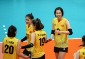 Xác định đối thủ của đội tuyển bóng chuyền nữ Việt Nam ở bán kết ASIAD 19