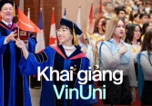 Toàn cảnh lễ khai giảng tại VinUni: Năm học mới, Hiệu trưởng mới và những dấu mốc mới!