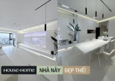 Căn hộ 98m2 full màu trắng khiến ai nhìn cũng ngỡ ngàng vì tối giản quá mức, gia chủ thậm chí không có TV