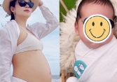 Sau thời gian giấu kín, Minh Hằng lần đầu tiên khoe chính diện gương mặt con đầu lòng