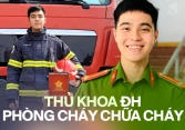 Thủ khoa trường Phòng cháy Chữa cháy được UBND Hà Nội vinh danh: Thăng hàm sớm 1 năm, tâm sự điều sợ nhất khi làm nghề