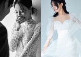 Nữ diễn viên Hạ Cánh Nơi Anh tung ảnh cưới đẹp như mơ với doanh nhân kém tuổi, nhan sắc cô dâu gây bất ngờ