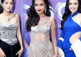 Thảm đỏ Miss Cosmo Vietnam 2023: Top 3 Hoa hậu Hoàn vũ Việt Nam 2022 diện đồ gợi cảm, đọ sắc cực gắt