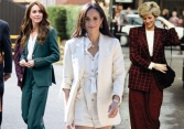 Khi mỹ nhân Hoàng gia diện blazer: Kate Middleton thanh lịch, Công nương Diana vẫn chuẩn mốt sau vài thập kỷ nhìn lại
