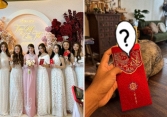 Dàn bê tráp đám hỏi Puka - Gin Tuấn Kiệt rộn ràng “xả ảnh”, hé lộ luôn số tiền trong phong bao đỏ