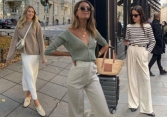 5 mẫu áo dài tay phối kiểu gì cũng đẹp, được phụ nữ Pháp yêu thích vào mùa thu đông