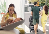 Minh Hằng khoe cận diện mạo quý tử, tiết lộ thay đổi của hai vợ chồng hậu lên chức bố mẹ bỉm sữa