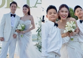 Đăng Khôi - Thủy Anh 'cưới lần nữa': Nhan sắc 'cô dâu' gây chú ý, Quốc Cơ - Cường Seven và dàn sao đổ bộ