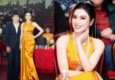 MC Kim Huyền Sâm khoe nhan sắc ngày càng thăng hạng, lần thứ 3 hội ngộ danh ca Tuấn Vũ