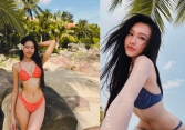 Loạt ảnh bikini của Doãn Hải My bỗng hot lại sau nghi vấn có tin vui: Xem xong cảm thán 'quá đỉnh'