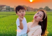 Hòa Minzy khoe ảnh đưa con đi chơi: Thì ra có một nơi chỉ tốn 7, 8 ngàn đồng nhưng giúp con sáng tạo vô đối
