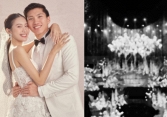 Hình ảnh đầu tiên về không gian tiệc cưới của Đoàn Văn Hậu - Doãn Hải My tại Hà Nội, có lộng lẫy như phía nhà trai?