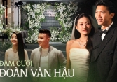 Toàn cảnh đám cưới sang chảnh của Văn Hậu và Hải My ở Hà Nội: Dâu rể visual xịn khỏi bàn, nhiều chi tiết thể hiện đẳng cấp