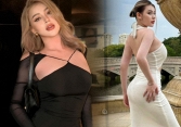 Diện đồ o ép vòng 1, hot girl lai Tây khiến người xem muốn 'ná thở'