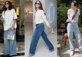 4 kiểu quần jeans không bao giờ lỗi mốt trong tủ đồ của sao Việt