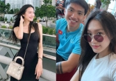 Doãn Hải My có hành động tinh tế 10 điểm để tránh điều tiếng khi cùng Đoàn Văn Hậu đi nước ngoài thi đấu