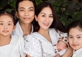Bé Kubi - Anna nhà Khánh Thi Phan Hiển hồn nhiên thông báo mẹ có bầu bé thứ 4 là con trai