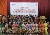 Giao lưu các nhà khoa học đạt giải thưởng Kovalevskaia