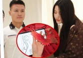 Hé lộ áo dài ăn hỏi của Quang Hải và Chu Thanh Huyền
