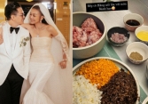 Thanh Hằng trổ tài “nữ công gia chánh” nhân dịp nghỉ lễ, phản ứng của ông xã nhạc trưởng ra sao?