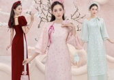Hoa hậu Tiểu Vy khoe sắc vóc “vạn người mê” trong những tà áo dài cách tân Tết 2024