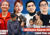 WeChoice Awards 2023: Cổng bình chọn chính thức được mở!