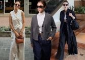 Hot mom Salim chuyên diện quần ống rộng nhưng không gây nhàm chán nhờ loạt cách phối đồ sành điệu