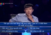 Câu hỏi 'Ai là triệu phú' khiến anh công an tuột mất 22 triệu: Về loài động vật ai cũng biết nhưng biết thôi chưa đủ