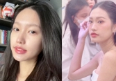 Doãn Hải My lộ mặt mộc mà vẫn xinh đẹp, phản ứng ra sao trước thông tin bịt kín mít đi khám thai cùng Văn Hậu?