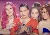 Mỹ Linh khóc mà vẫn thể hiện đẳng cấp chị đại hạng A, cách các chị đẹp khác phản ứng gây chú ý